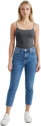 Vista 72 de Emmalise Camisola larga casual básica para mujer, con tirantes ajustables, top en capas