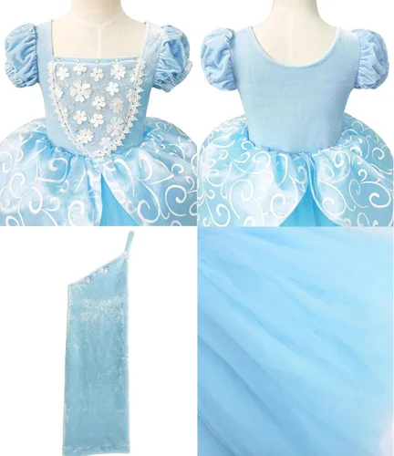 Vista 3 de Disfraz de princesa para niñas