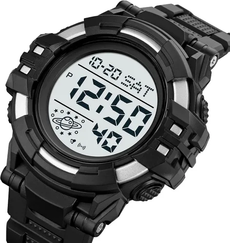Vista 3 de XCZAP Reloj de moda multifuncional para deportes al aire libre, pantalla electrónica luminosa impermeable para hombre