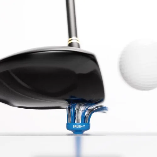Vista 29 de BRUSH-T Premium Plastic Golf Tees, Unbreakable Innovative Design, Consistent Height, Perfect Golf Gift for Men and Women. Golfing Tees, Works with