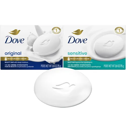 Vista 13 de Crema hidratante blanca Beauty Bar Dove 3.75 oz Jabón (paquete de 3)