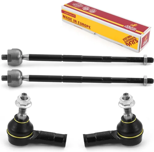Vista 95 de Metrix Premium Chassis Parts - Kit de 4 piezas de extremos de barra de acoplamiento frontal exterior e interior compatible con Nissan Pathfinder