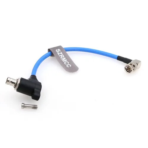 Vista 3 de SZRMCC Cable protector SDI 12G 6G HD SDI ángulo recto BNC sobretensión Protector de circuito aislante de video para Komodo ARRI Alexa Sony