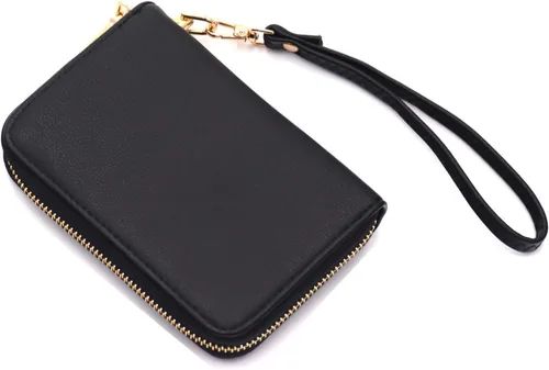 Vista 2 de LOVESOME Cartera pequeña con cremallera alrededor de la muñeca para mujer