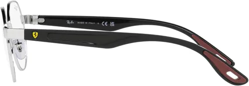 Vista 4 de Ray-Ban RX6492m Scuderia Ferrari Collection - Marco redondo para gafas graduadas