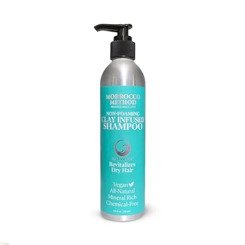 Vista 3 de Morrocco Method Sea Essence Shampoo - 100% natural y crudo. Unisex. Para cabello y cuero cabelludo normales a secos. Sin SLS, parabenos ni