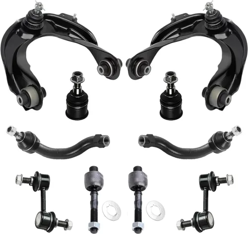 Vista 136 de Detroit Axle - Kit de suspensión delantera de 10 piezas para Chevrolet Trailblazer GMC Envoy 2004-2007 2005 2006 Soportes de brazo de control