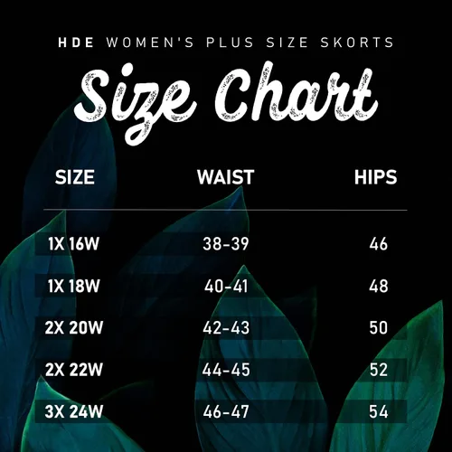 Vista 3 de HDE Falda pantalón corta de talla grande para mujer con pantalones cortos de bicicleta, pantalones cortos de golf, falda de natación con bolsillos