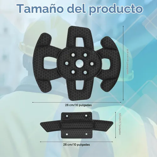Vista 2 de Forro de absorción de sudor para casco de seguridad Milwau-kee Bolt
