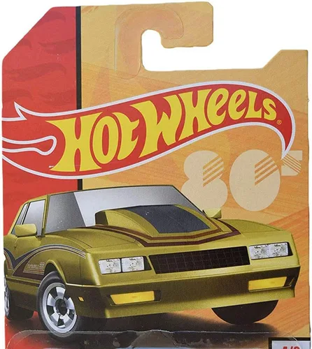 Vista 2 de Hot Wheels 1:64 Escala fundición exclusiva Heritage [Oro] '86 Monte Carlo SS 4/8