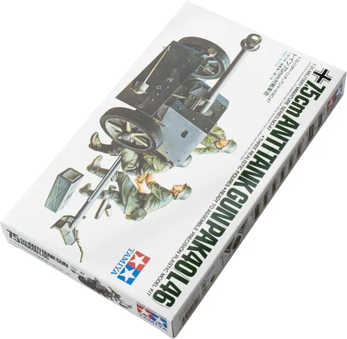 Vista 3 de Tamiya Models Kit modelo alemán 2.953 in Pak 40/L46 ATG