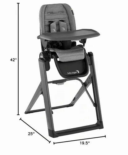 Vista 19 de Baby Jogger City Bistro - Silla alta, color grafito