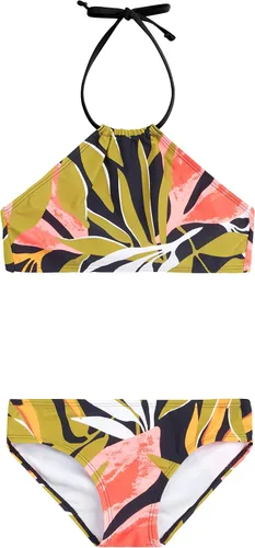 Vista 19 de Kanu Surf Mahina bikini halter de 2 piezas para niñas, traje de baño para playa mahina azul