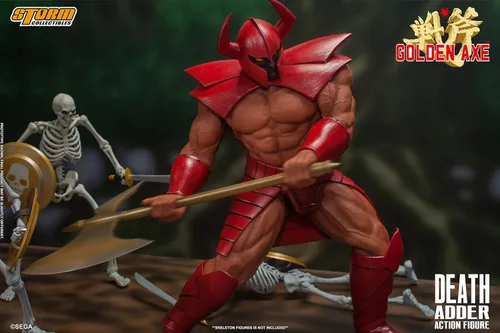 Vista 13 de Storm Collectibles - Hacha dorada - Muerte Adder, figura de acción 1/10