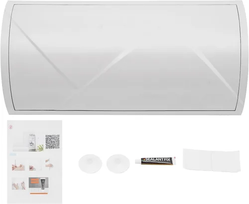 Vista 6 de Estantes de almacenamiento de mesa, estante organizador de escritorio de 3 niveles con puertas giratorias de 360°, estantes esquineros