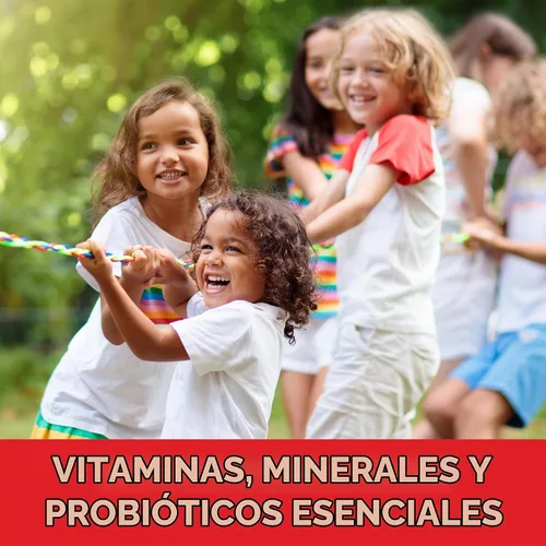 Vista 4 de Nature's Truth Gomitas multivitamínicas para niños con probióticos 120