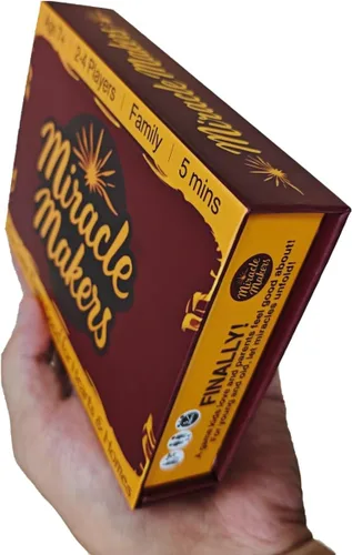 Vista 5 de Miracle Makers - Juego de cartas Temático cristiano, no requiere conocimiento bíblico, diversión no confesional, a partir de 7 años, 2 a 4