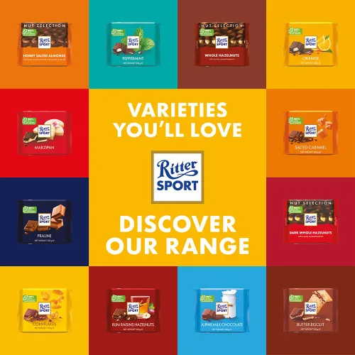 Vista 3 de Ritter Sport Turrón - Paquete de 3