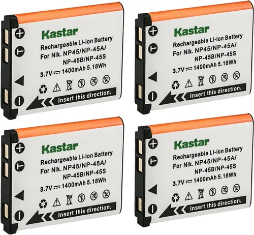 Vista 6 de Kastar FNP-45 - Batería de repuesto para Fujifilm FinePix JV105 FinePix JV150 FinePix JV155 FinePix JV160 FinePix JV200 FinePix JV205 FinePix JV250