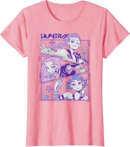 Vista 9 de KPop Demon Hunters HUNTR/X Camiseta oficialmente licenciada