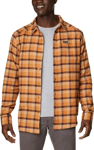 Vista 57 de Columbia Men's Cornell Woods Flannel Long Sleeve Shirt Negro