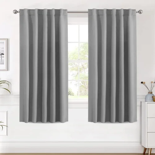 Vista 208 de H.VERSAILTEX Cortinas Opacas con Aislamiento Térmico, Paneles de Tratamiento de Ventanas que Oscurecen la Habitación, Cortinas Opacas para Sala