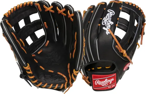 Vista 40 de Guantes de béisbol Heart of the Hide 2026 Top Grade US Steerhide Negro/Menta Pro H Web