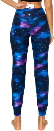 Vista 36 de Leggings Depot ActiveFlex Jogger - Pantalones de yoga para mujer con bolsillos Negro