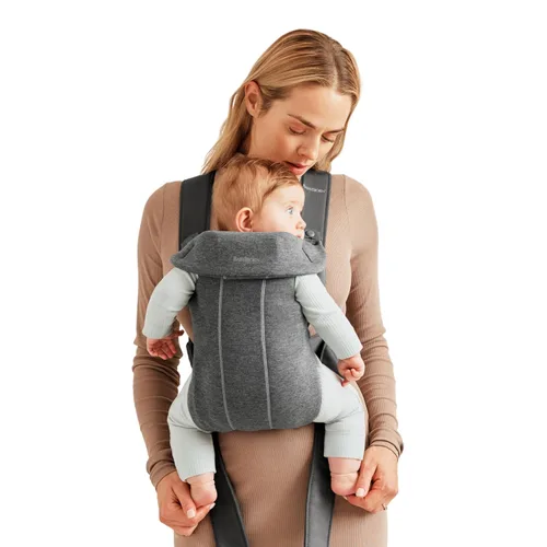 Vista 12 de BabyBjorn Portabebés Mini - Malla 3D, Crema