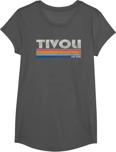 Vista 40 de Camiseta vintage de los años 80 estilo Tivoli NY