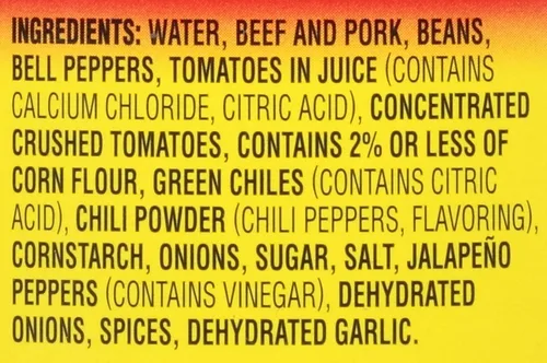 Vista 2 de Hormel - Chili con frijoles