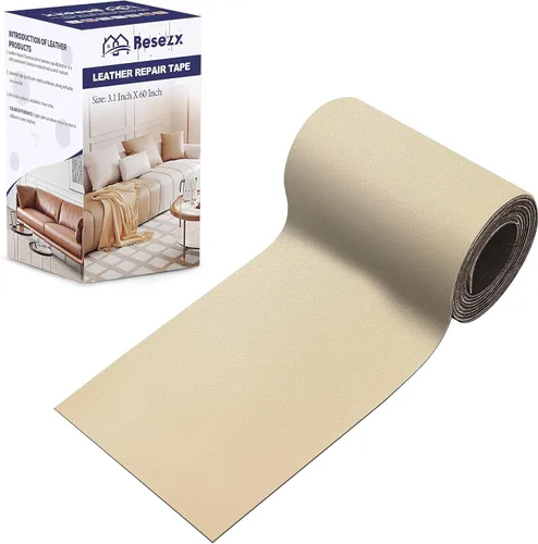Vista 49 de Kit de cinta para reparación de cuero, parche autoadhesivo para muebles, sofá, asientos de automóvil, silla de oficina, kit de reparación de vinilo