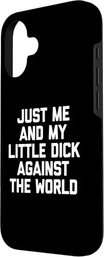 Vista 2 de Just Me & My Little Dick Against The World - Carcasa para iPhone 16 de Funny Guys Men