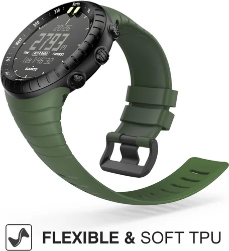 Vista 2 de MoKo Adjustable TPU Band Compatible with Suunto Core Sports Watch