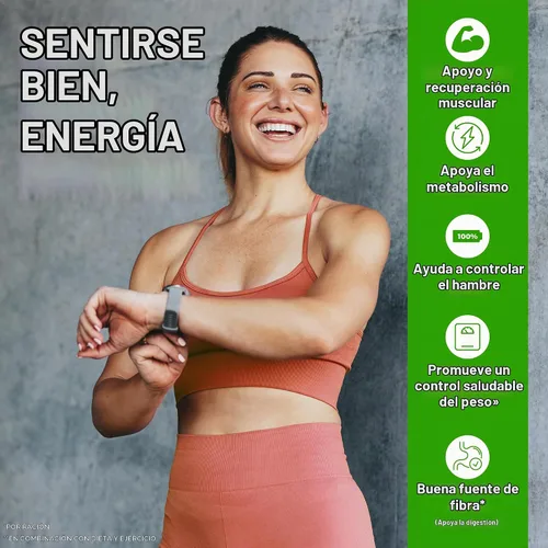 Vista 6 de Orgain proteína orgánica a base de plantas + polvo de superalimentos Plant based protein, 50 superfoods, 9g prebiotic fiber, gluten free, no added