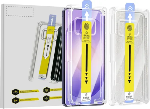 Vista 7 de Protector de pantalla de vidrio templado para Samsung Galaxy S26 Ultra, S26 Plus, S25, 2 unidades (para Samsung Galaxy S24 Ultra)