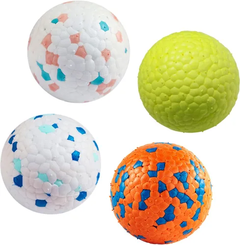 Vista 8 de Bolas flotantes indestructibles para perros de raza pequeña, ligeras, duraderas, inodoras, de 2.5 pulgadas, paquete de 3