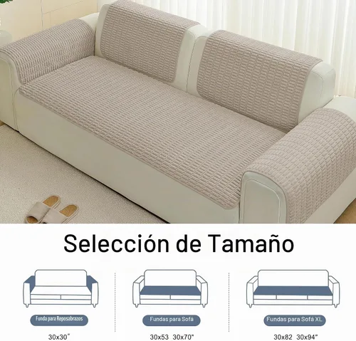 Vista 6 de Funda Protectora para Sofá de Perro, Fundas para Sofás para Mascotas Lavables, Funda para Sofá de Mascotas Impermeable y Antideslizante, Fundas