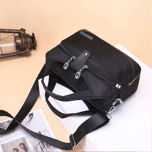 Vista 2 de Bolso cruzado para mujer, bolso de hombro casual, impermeable, tela Oxford, bolso de mensajero para mujer