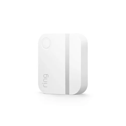Vista 2 de Sensor de contacto de la Alarma Ring (2.ª generación) Alertas instantáneas de ventanas y puertas La batería dura aproximadamente 3 años
