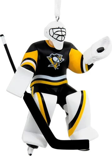 Vista 9 de Hallmark NHL New Jersey Devils Portero Ornamento de Navidad (0001OSL1882)
