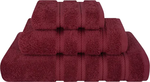 Vista 86 de American Soft Linen - Juego de toallas de 3 piezas, 1 toalla de baño, 1 toalla de mano y 1 toalla pequeña, 100% algodón turco para baño, juego
