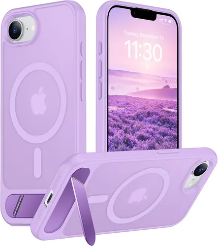 Vista 60 de Funda para iPhone 11 con compatibilidad magnética, [Soporte invisible incorporado][Compatible con MagSafe]