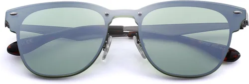 Vista 4 de MERRYS hombres y mujeres clásico retro remache gafas de sol 100 UV S8208