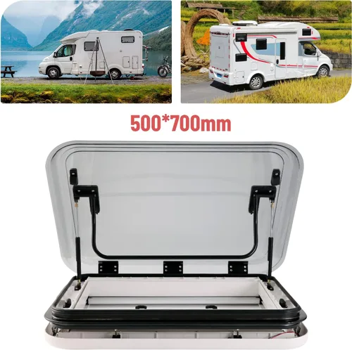Vista 4 de Kit de ventilación de techo para caravana de caravana, caravana de caravana, autocaravana, caravana, caravana, caravana, caravana, caravana