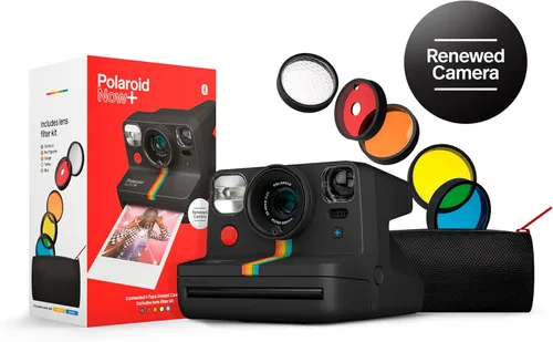 Vista 8 de Cámara instantánea Polaroid Now+ I-Type Refurbished - Negro (9124)