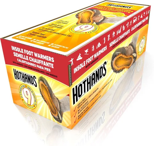 Vista 5 de HotHands - Calentadores de manos – Calentadores activados por aire naturales sin olor de larga duración – 40 pares y calentadores de pies