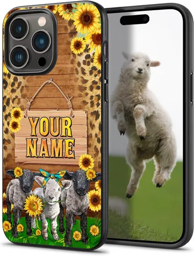 Vista 15 de Regalos personalizados para amantes del pollo, diseño de girasol, granja, pollo, funda de teléfono personalizada para iPhone 17 16 15 14 13 12 11