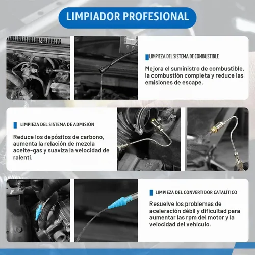 Vista 5 de Limpiador de inyectores de combustible, serie C80 CFS, limpiador de inyectores para vehículos EFI, máquina limpiadora de inyectores de combustible