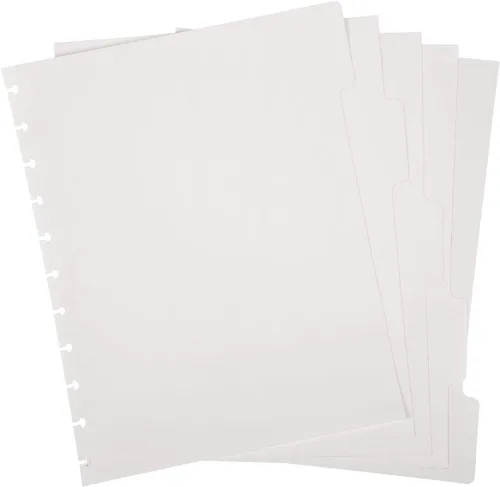 Vista 4 de Talia Discbound Notebook - Dividers (Junior Size, 5tab Pastel)